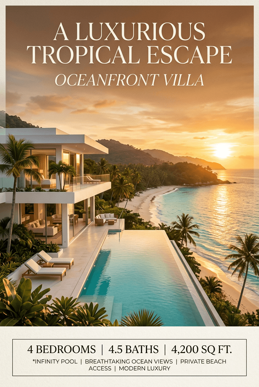 Elegant Luxury Real Estate - for wall decoration | poster.sh