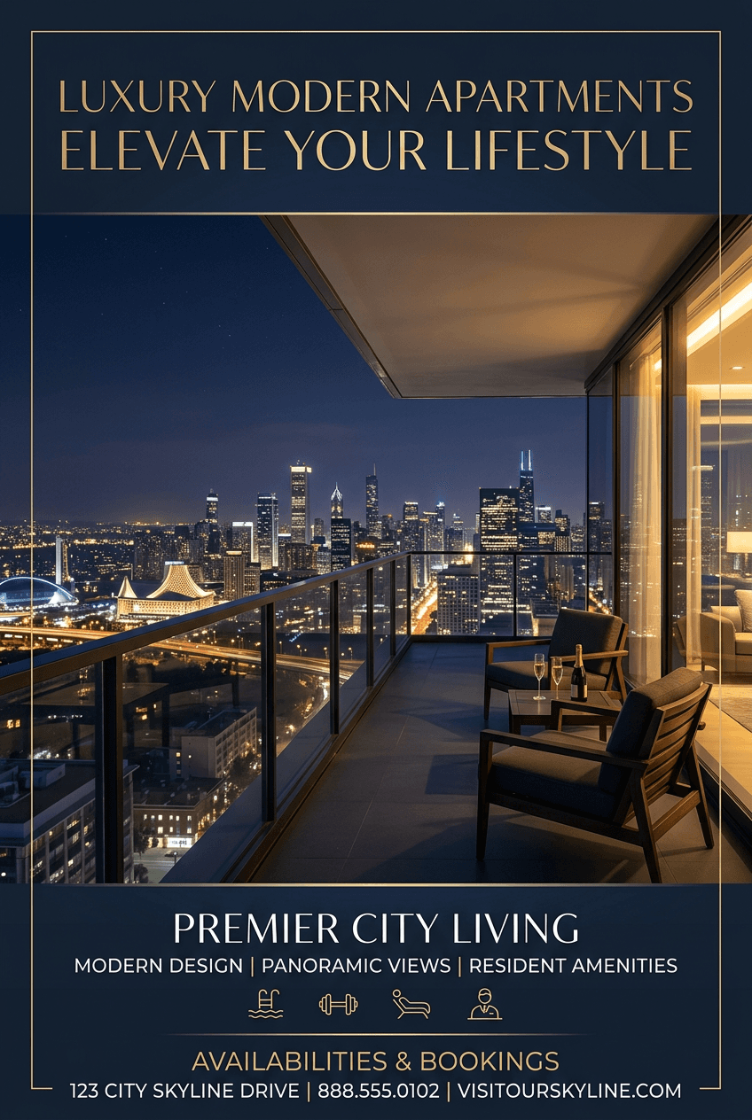 Elegant Luxury Real Estate - for wall decoration | poster.sh