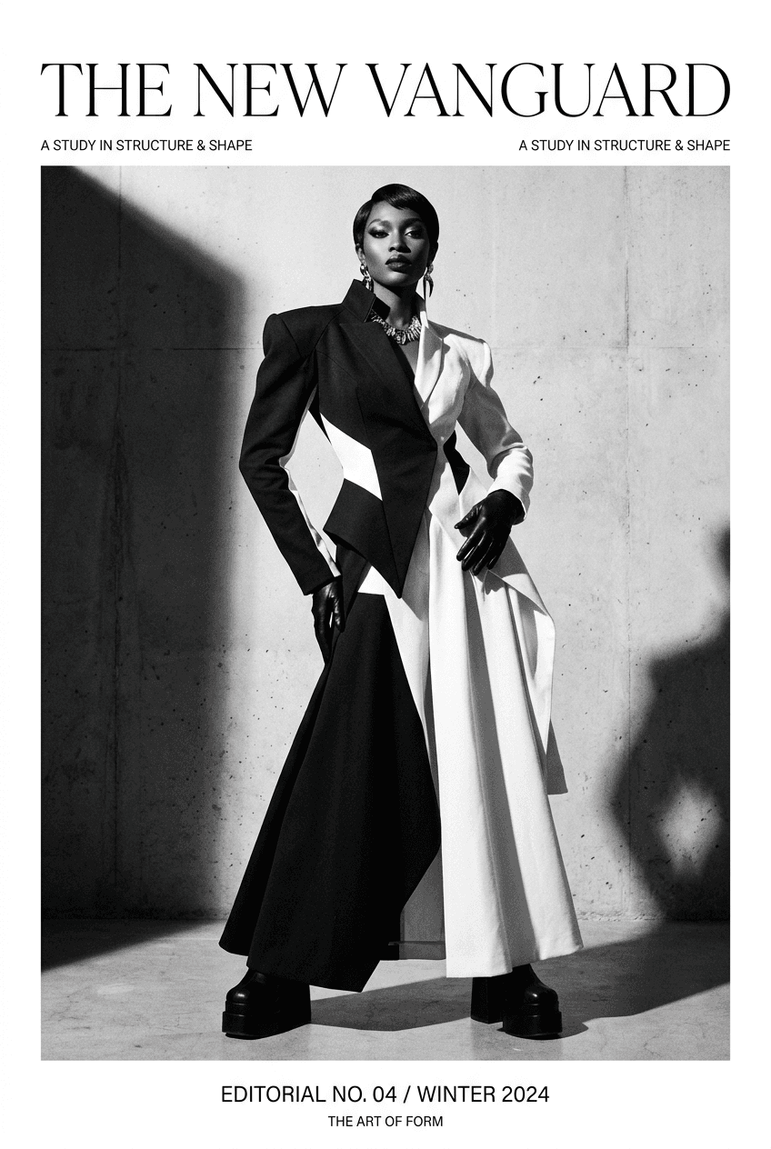 Fashion Editorial Portfolio - for fashion branding | poster.sh