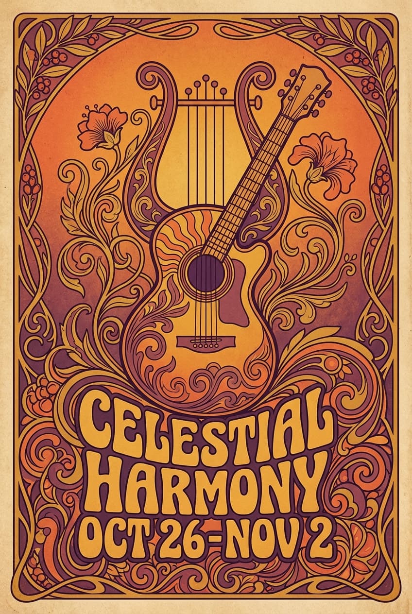 Fillmore Poster Concert - for music events | poster.sh