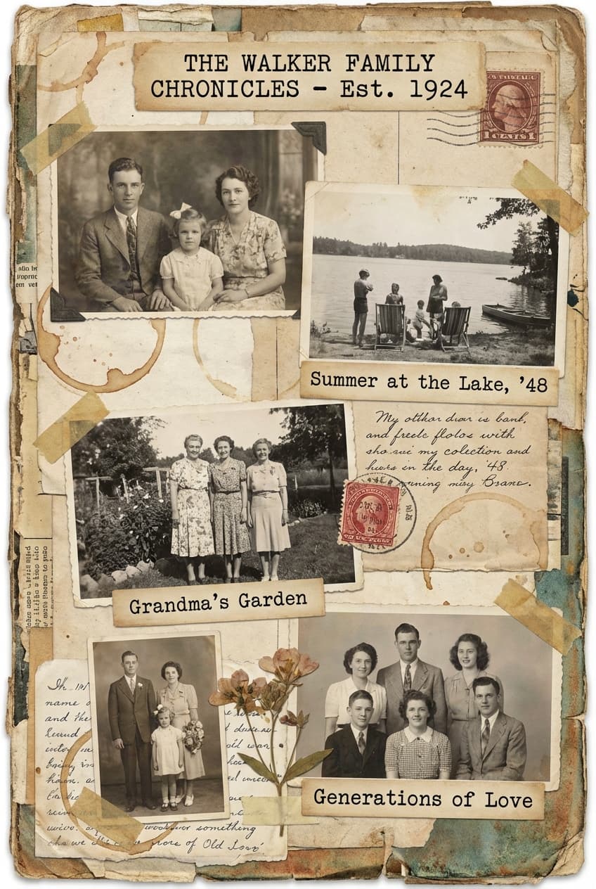 Collage Mixed Portfolio - for wall decoration | poster.sh