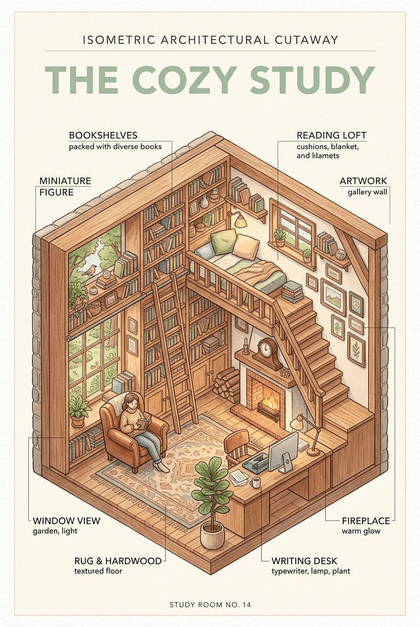 An architectural model Portfolio - for wall decoration | poster.sh