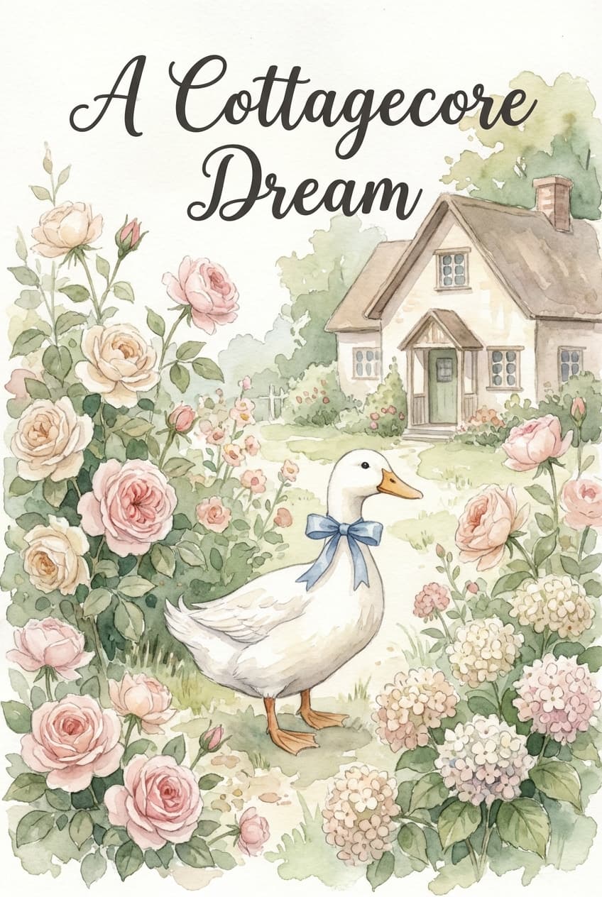 Cottagecore representative poster