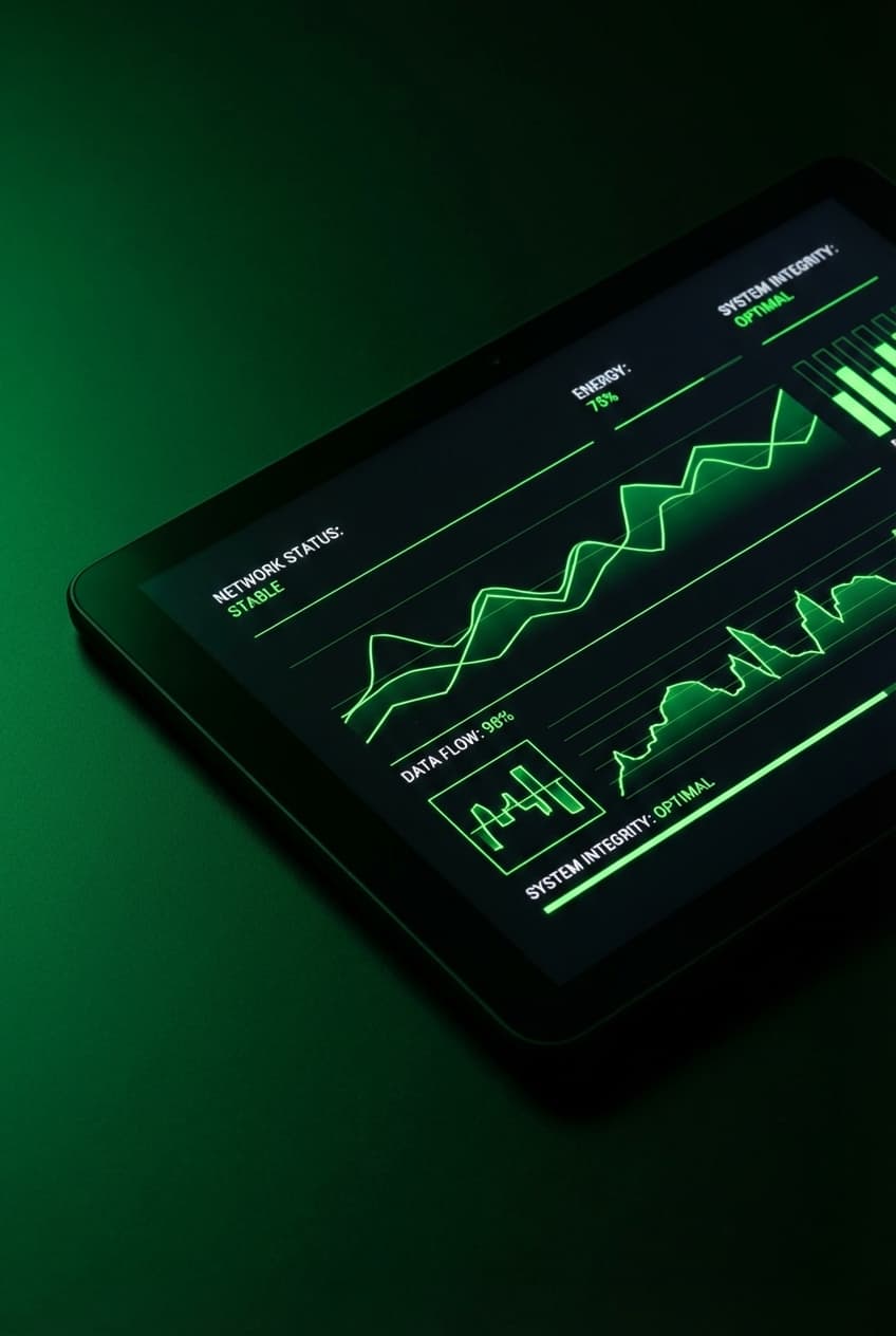 Dark Mode Infographic - for technology branding | poster.sh