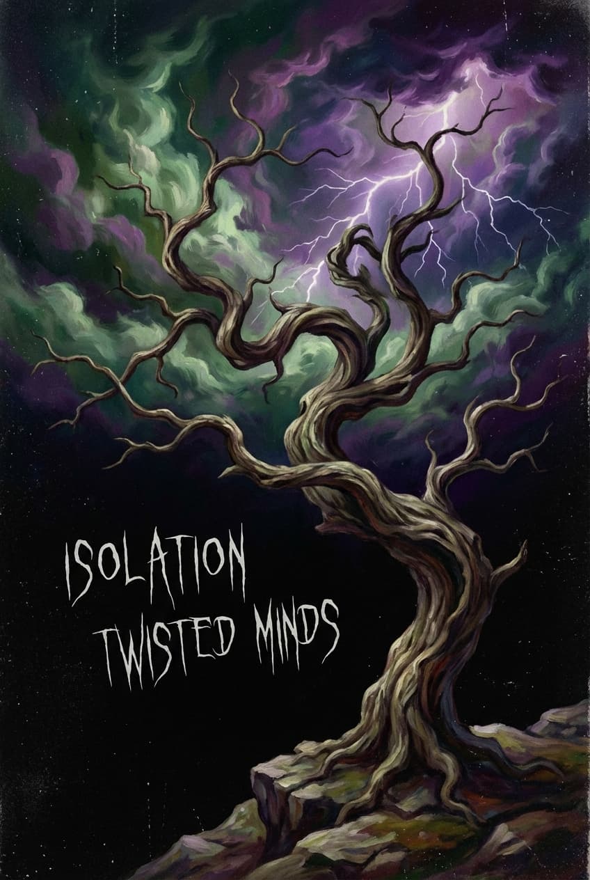 Expressionism Swirling Sky Dark