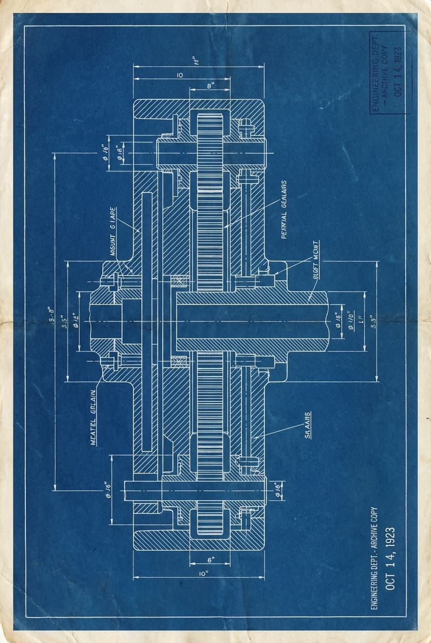 Cyanotype representative poster