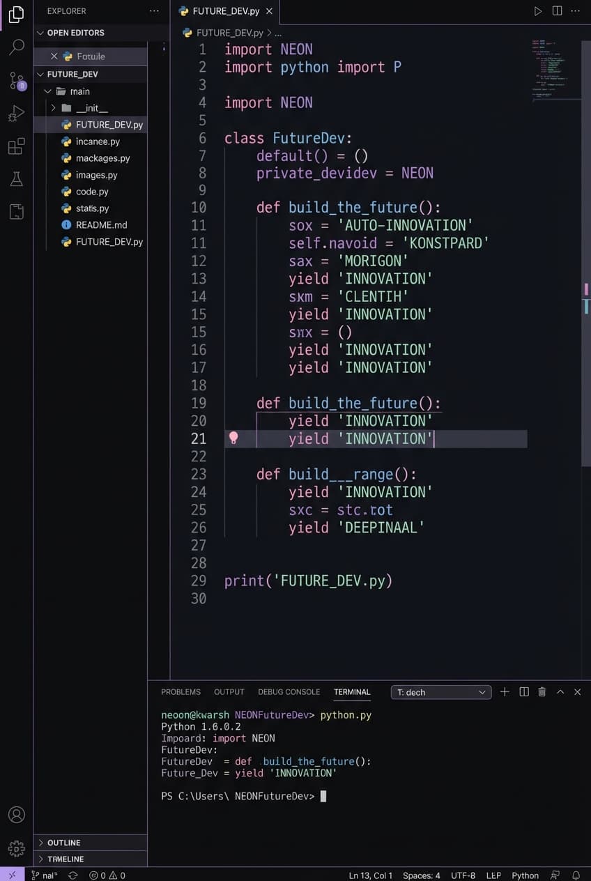 Modern Developer representative poster