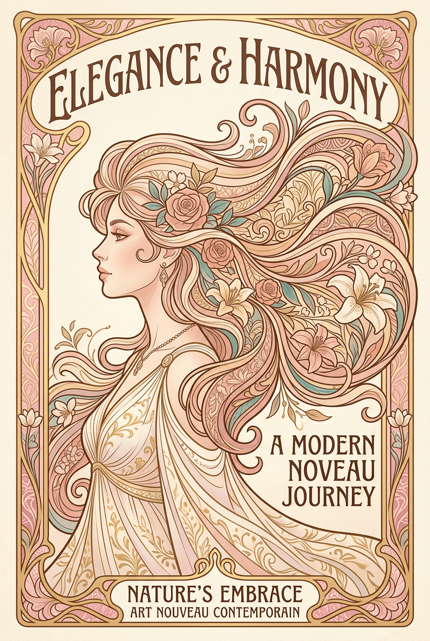 Contemporary Nouveau Gallery Art - for wall decoration | poster.sh