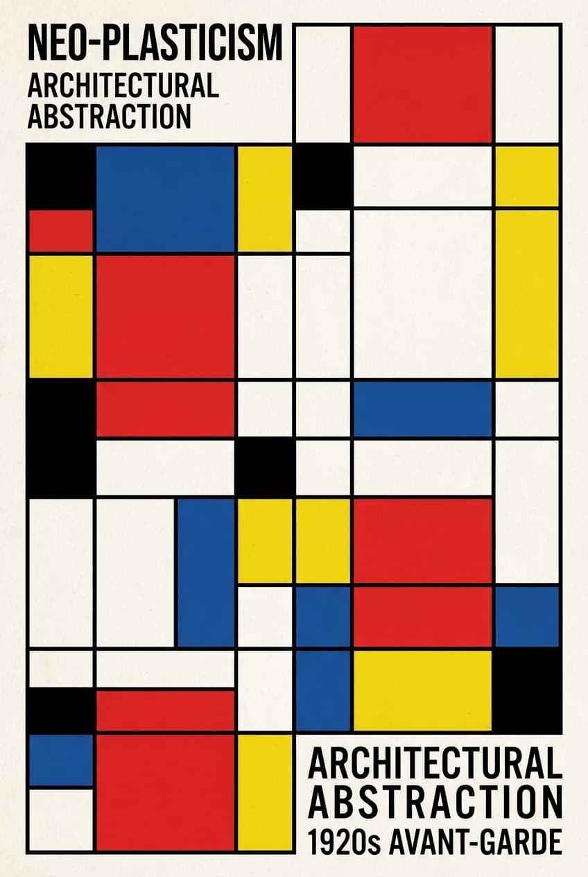 De Stijl Gallery Art - for wall decoration | poster.sh