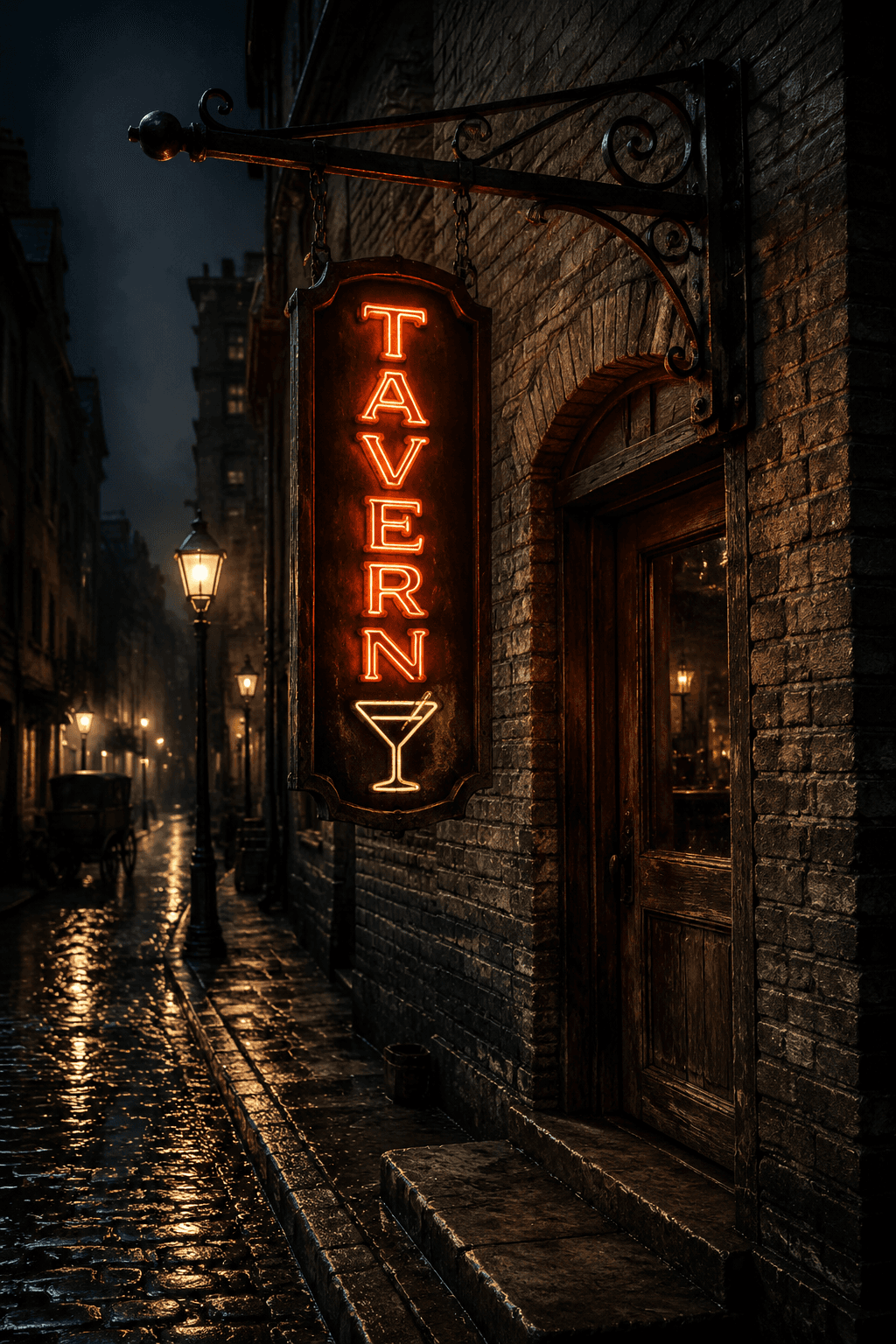 Neon Sign Restaurant - for dining ambiance | poster.sh