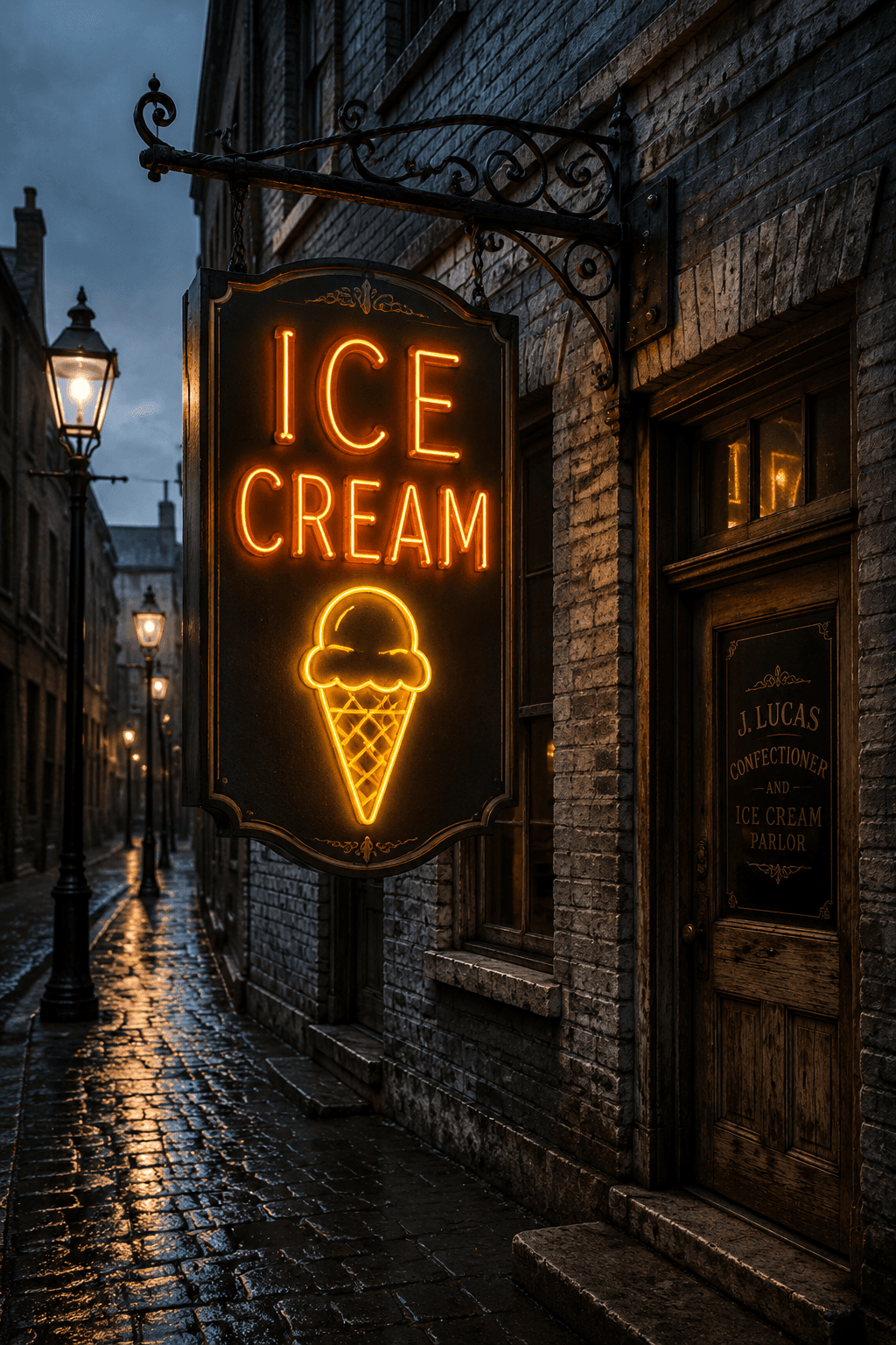 Neon Sign Restaurant - for dining ambiance | poster.sh