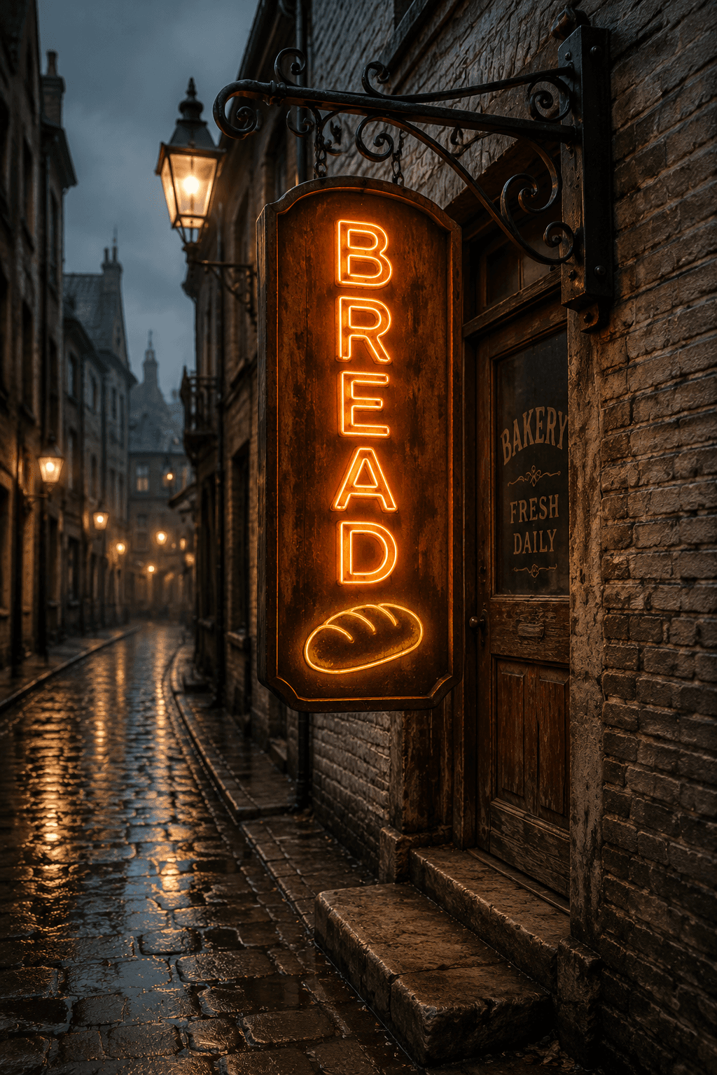 Neon Sign Restaurant - for dining ambiance | poster.sh