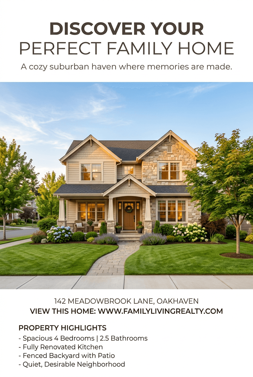 Corporate Clean Real Estate - for wall decoration | poster.sh