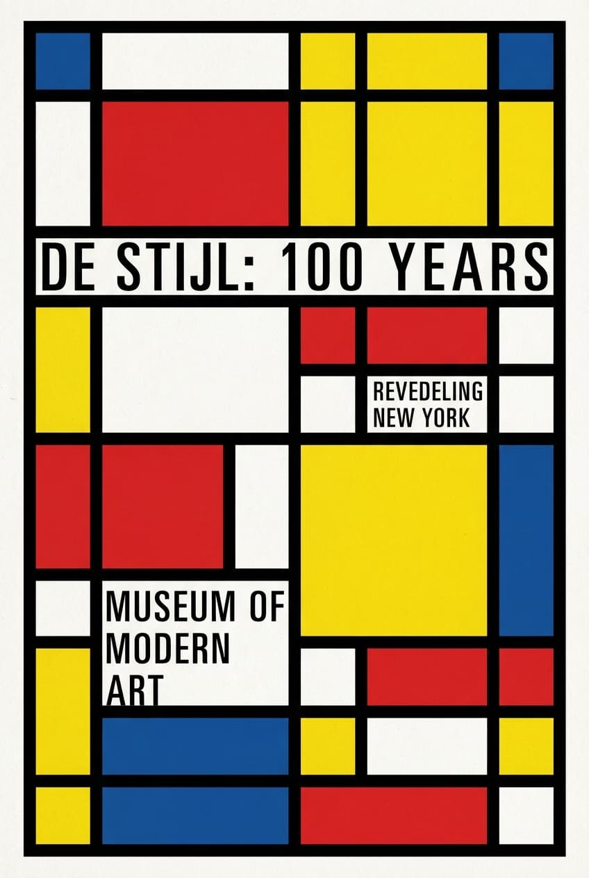 De Stijl Gallery Art - for wall decoration | poster.sh