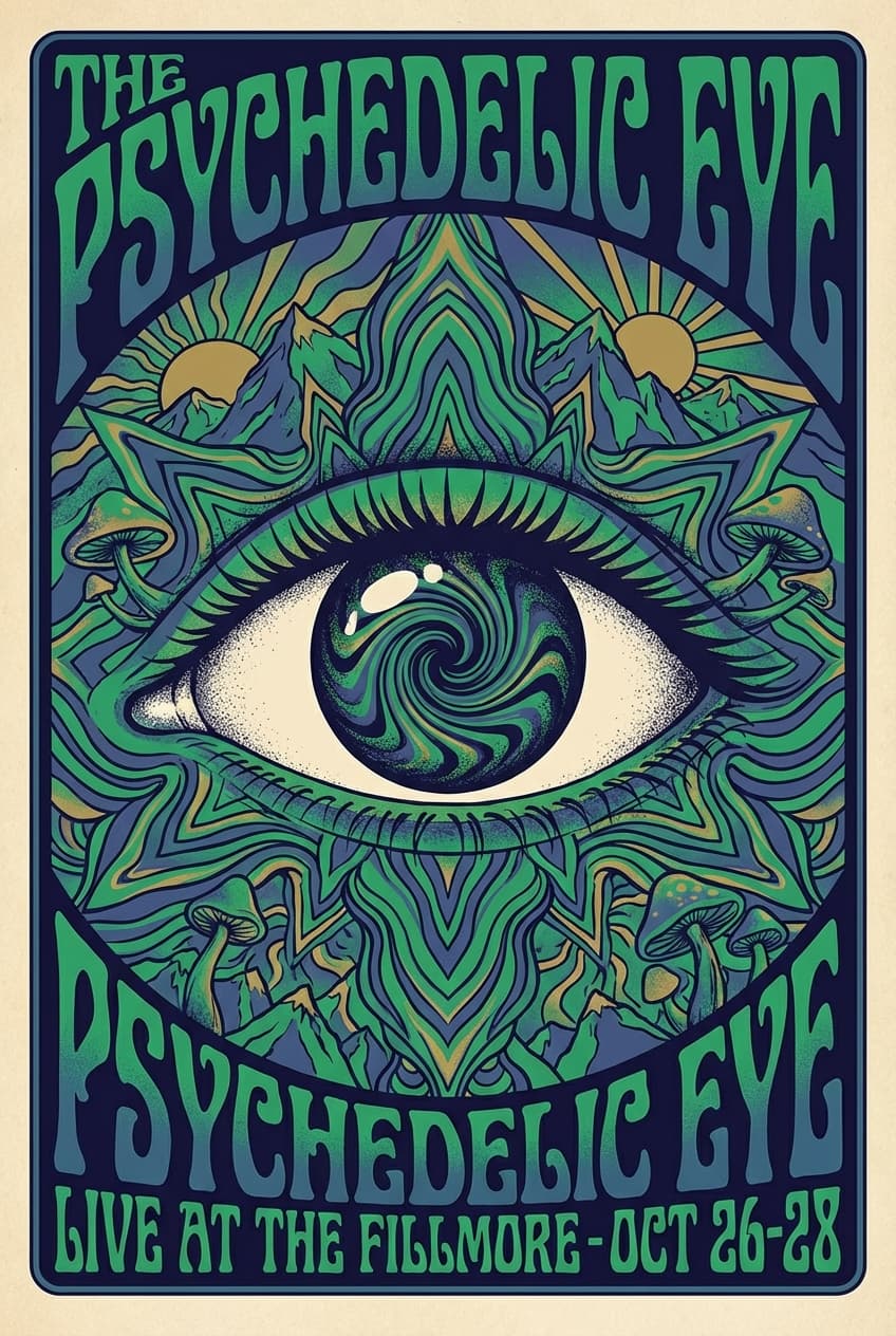 Fillmore Poster Gallery Art - for printed materials | poster.sh