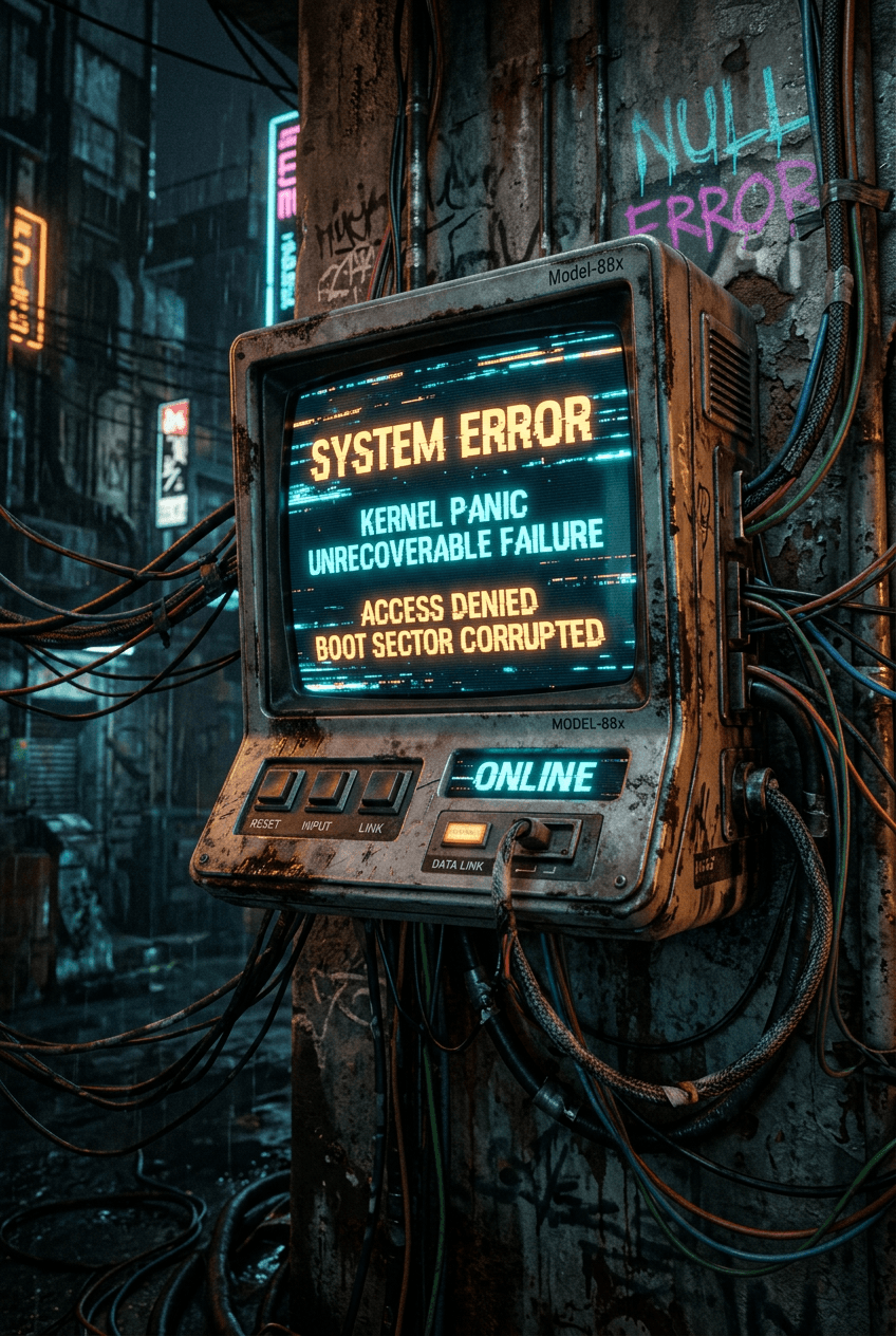 Retro Futurism Digital Art - for online marketing | poster.sh