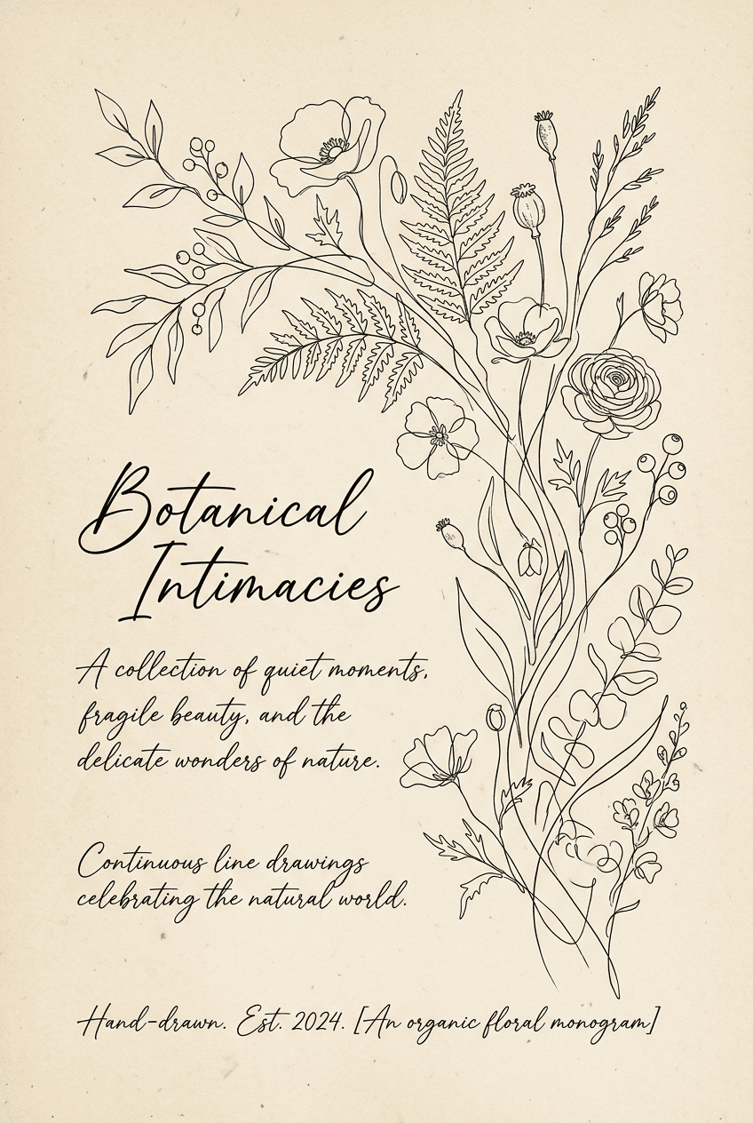 Hand Drawn Authentic Beige Illustration - for wall decoration | poster.sh