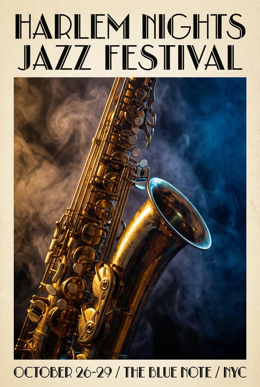 Art Deco representative poster