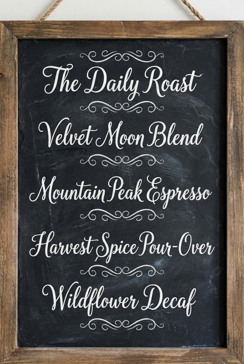 Chalkboard Restaurant - for dining ambiance | poster.sh