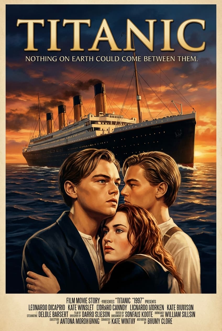 Titanic movie Movie Poster - for film promotion | poster.sh