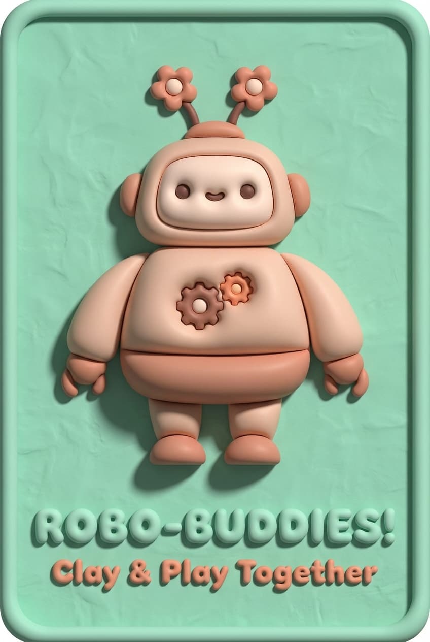 Claymorphism Digital Art - for online marketing | poster.sh