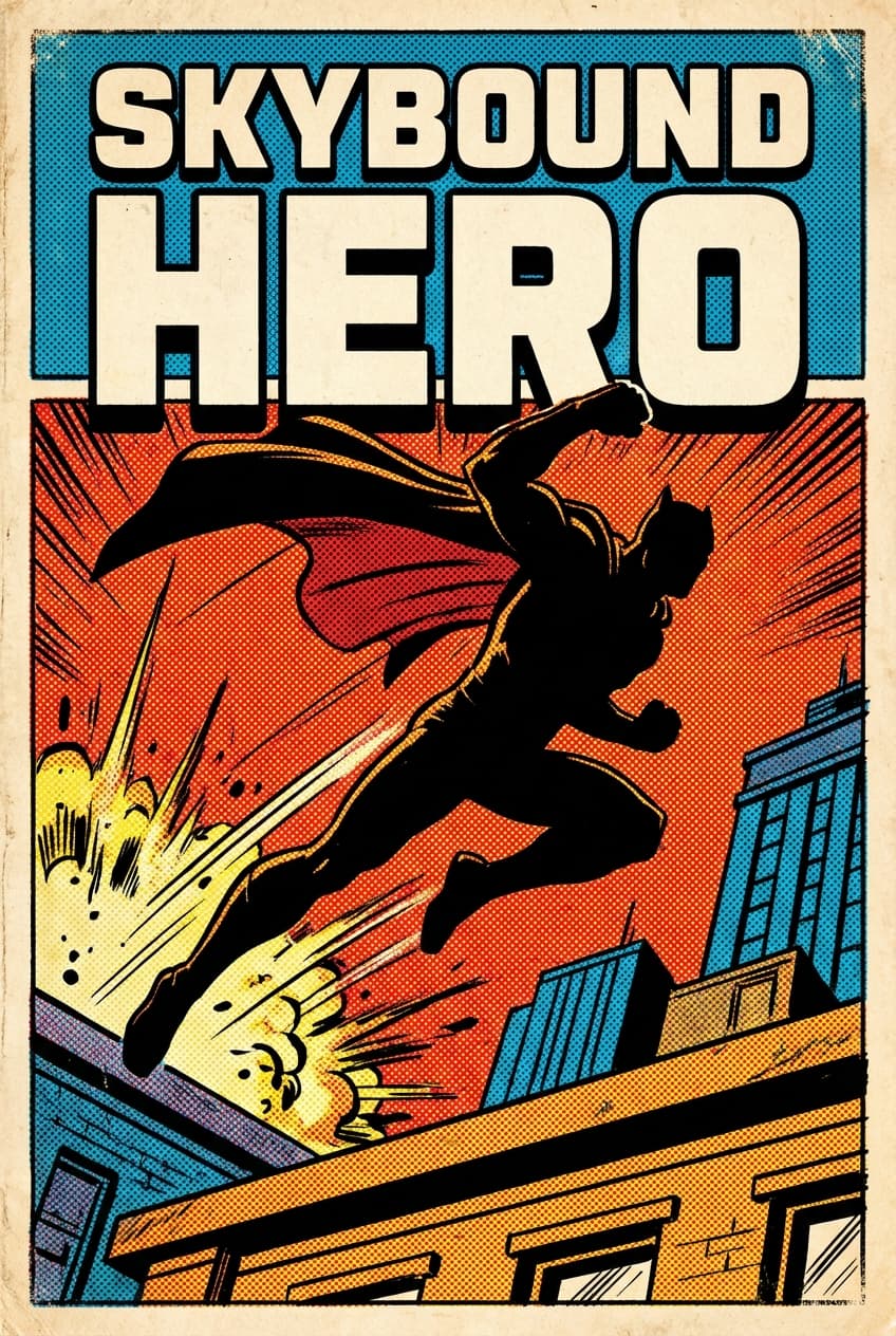 Comic Book Movie Poster - for film promotion | poster.sh