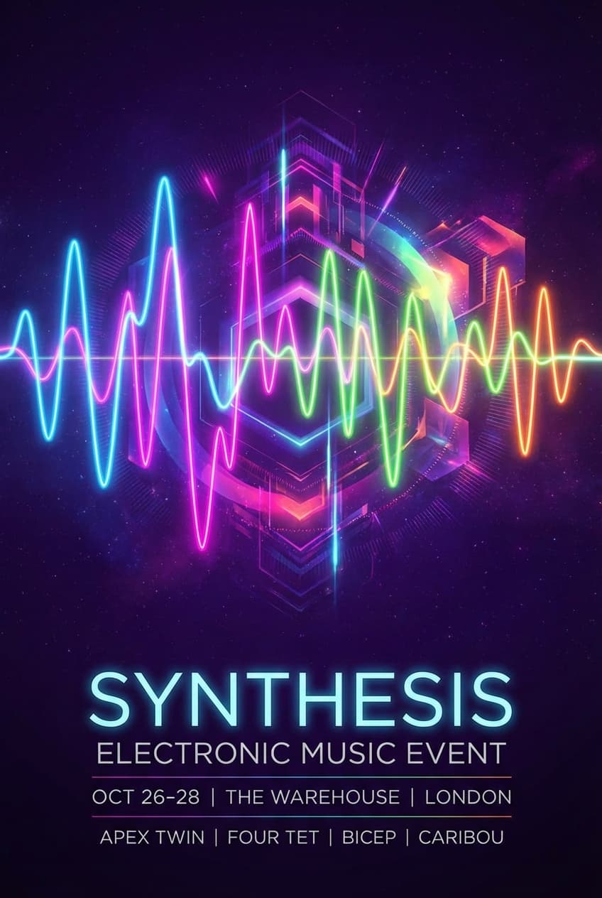 Neon Glow representative poster