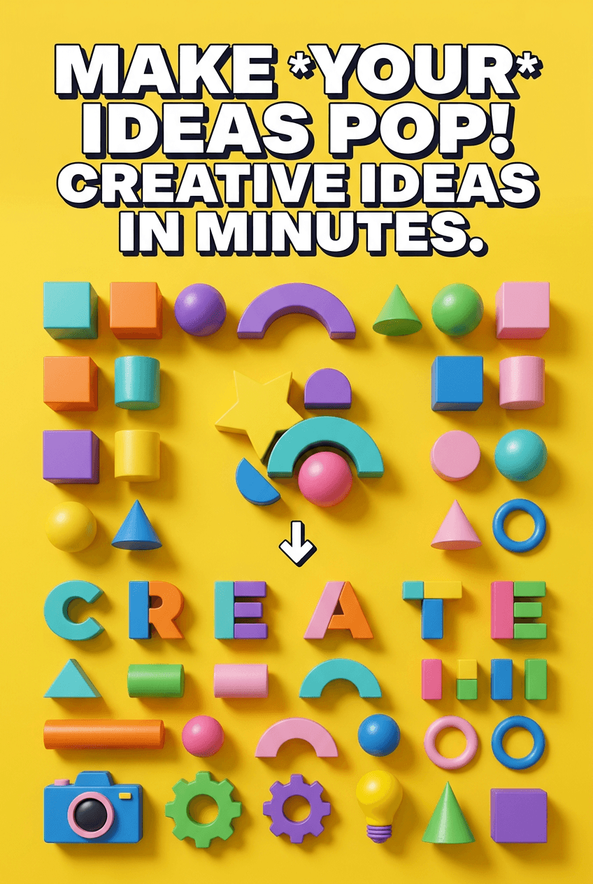 3d Isometric Tiktok Cover - for wall decoration | poster.sh