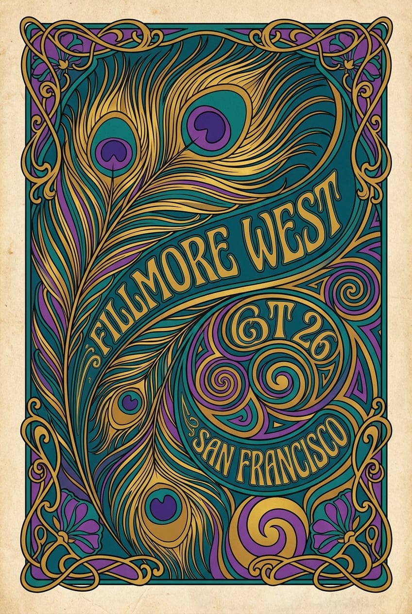 Fillmore Poster Gallery Art - for wall decoration | poster.sh