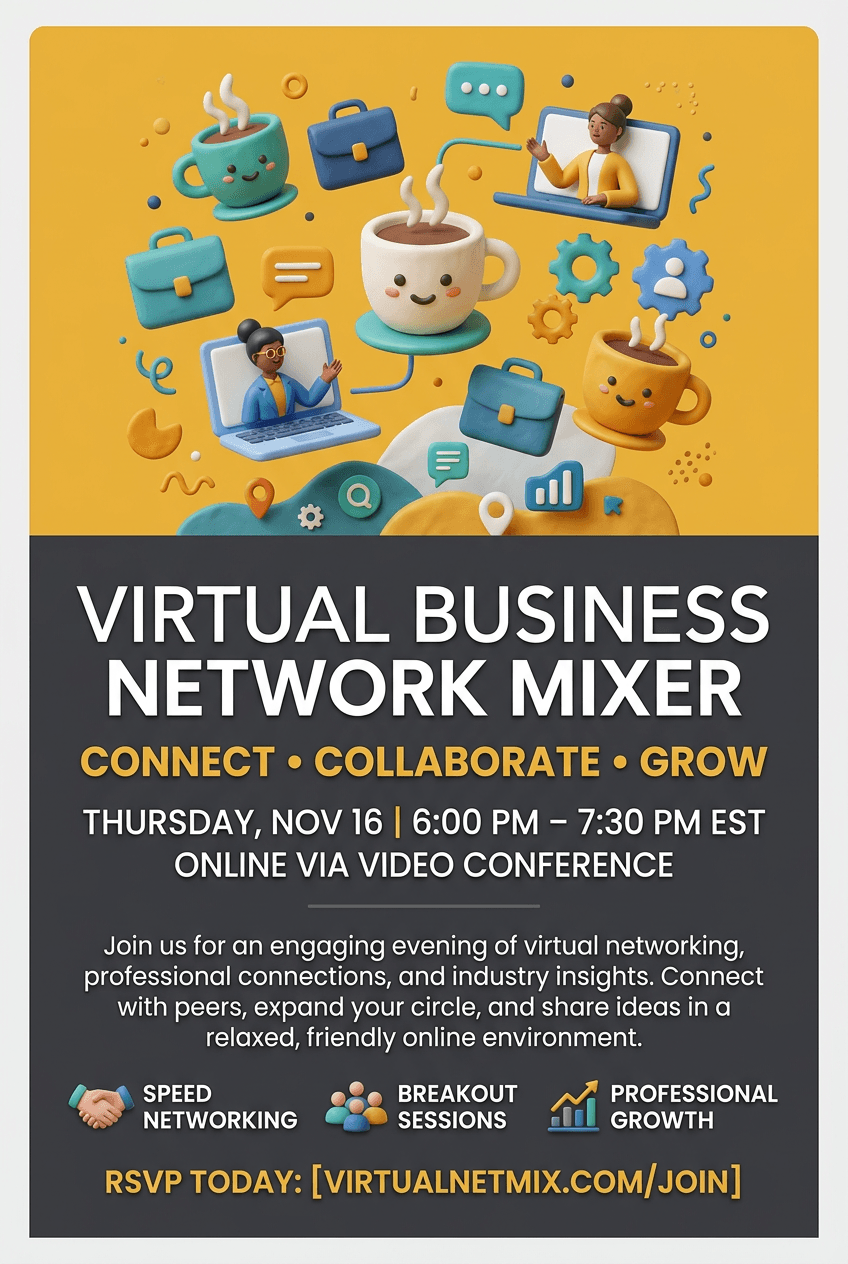 Corporate Clean Linkedin - for wall decoration | poster.sh