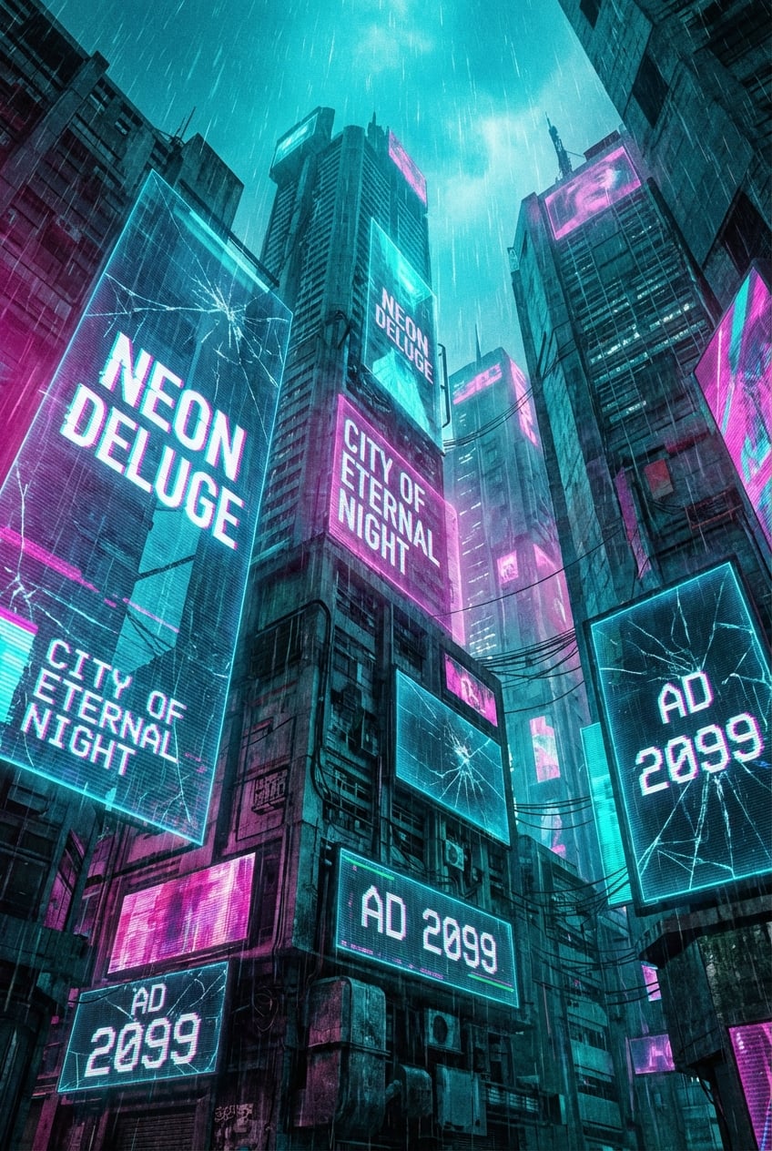 Cyberpunk Movie Poster - for film promotion | poster.sh