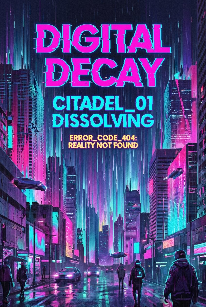 Glitch Digital Art - for online marketing | poster.sh