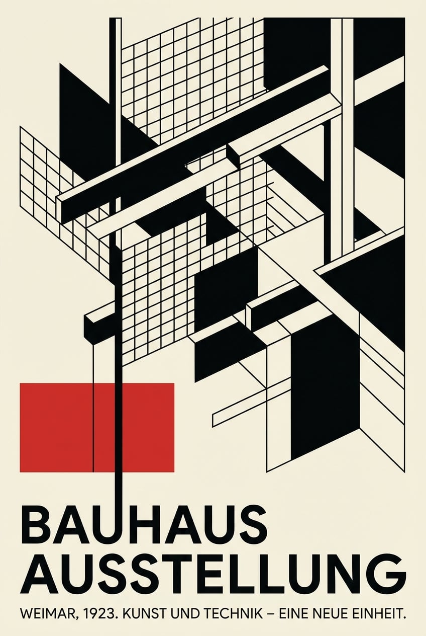 Bauhaus Gallery Art - for wall decoration | poster.sh