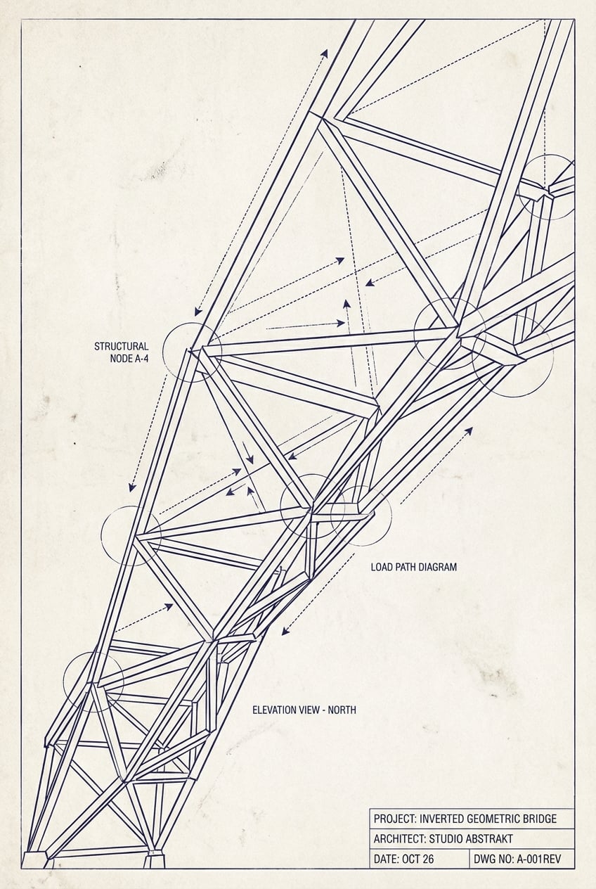 Blueprint Infographic - for technology branding | poster.sh