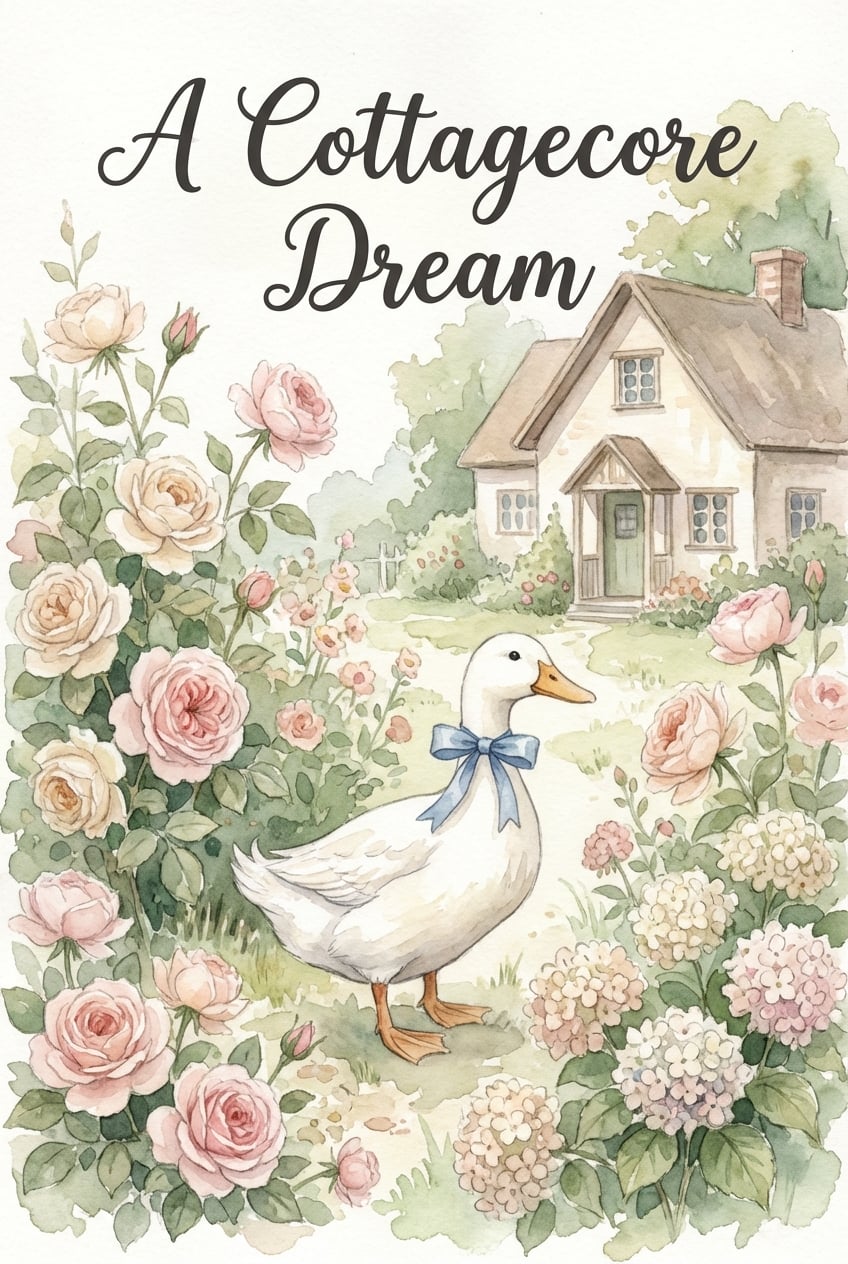 Cottagecore Illustration - for technology branding | poster.sh