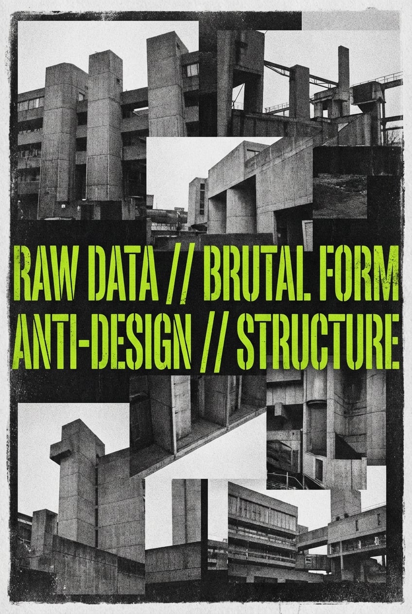 Neo Brutalism Gallery Art - for wall decoration | poster.sh