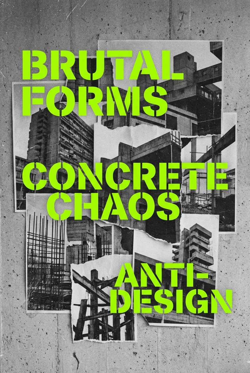 Neo Brutalism Portfolio - for wall decoration | poster.sh