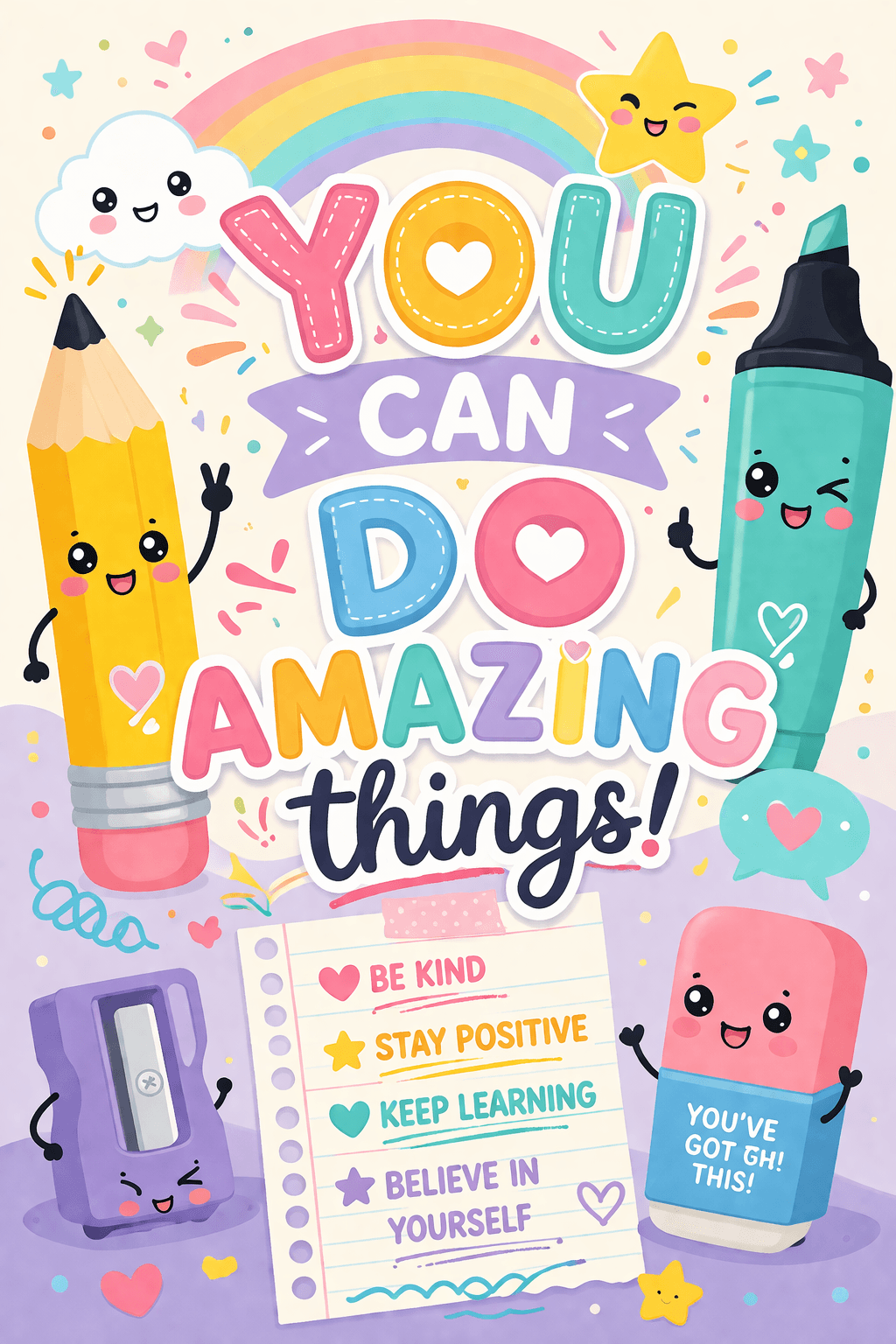 Kawaii Illustration - for wall decoration | poster.sh