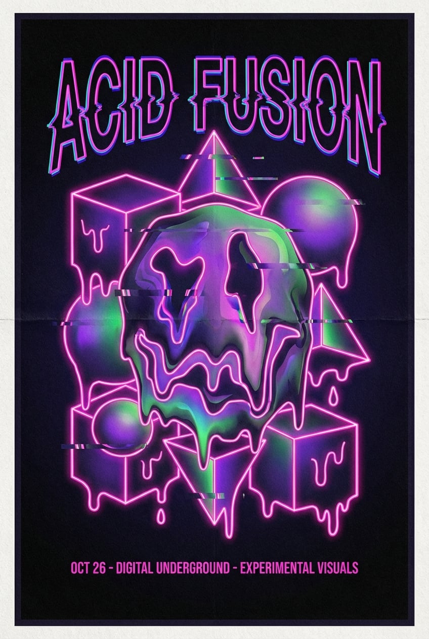 Acid Graphics Digital Art - for online marketing | poster.sh