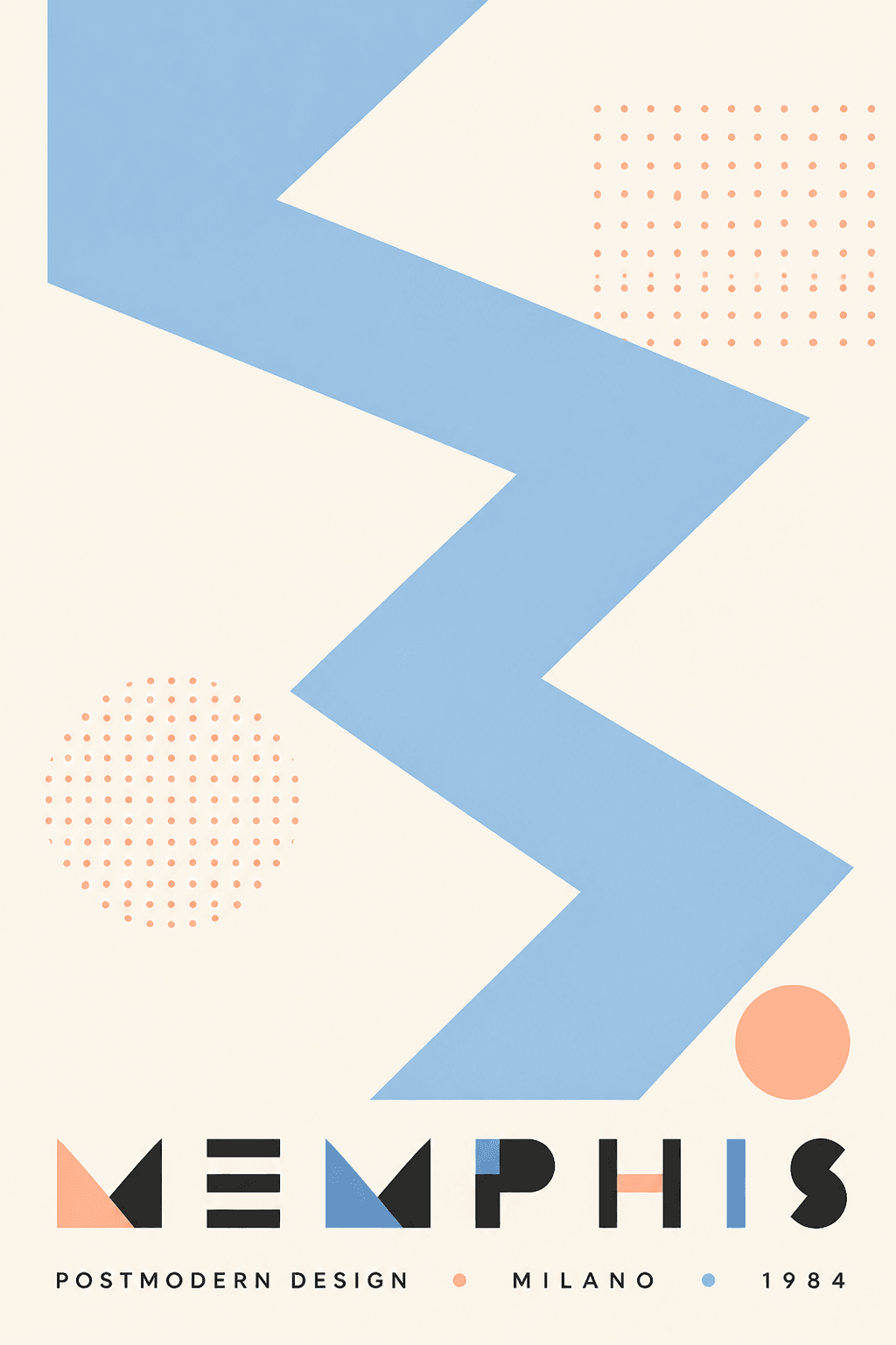 Memphis Portfolio - for wall decoration | poster.sh
