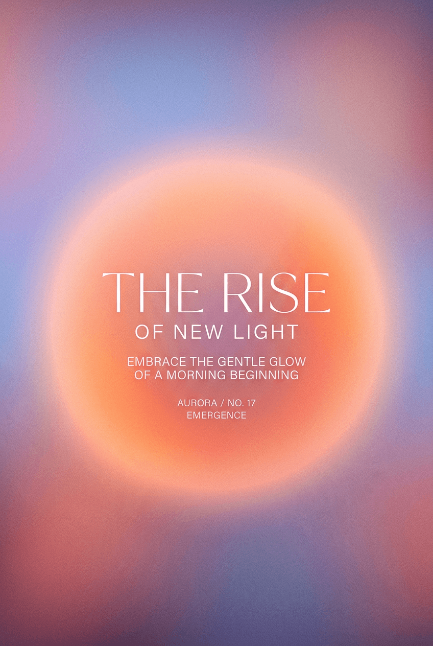 Aura Gradient Digital Art - for online marketing | poster.sh