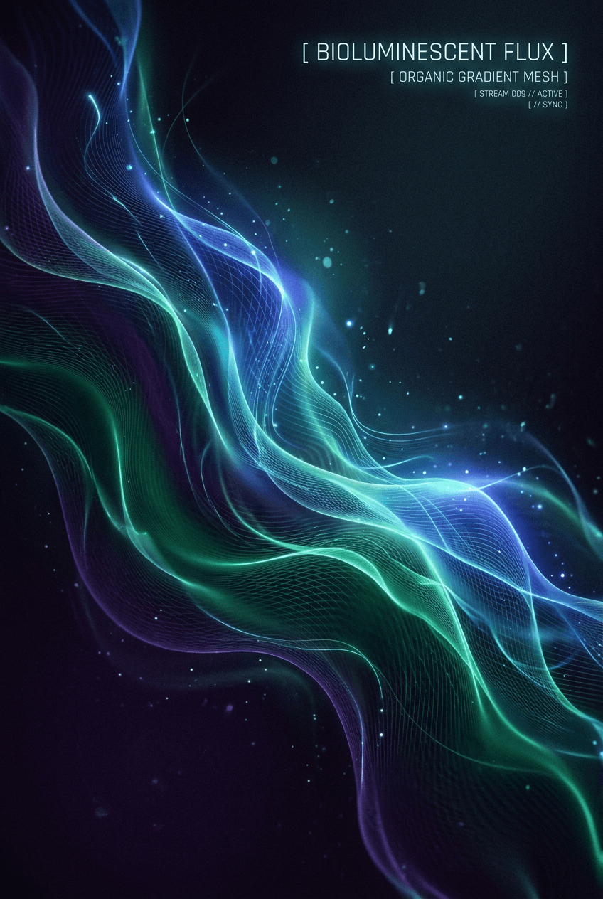 Gradient Mesh Digital Art - for online marketing | poster.sh