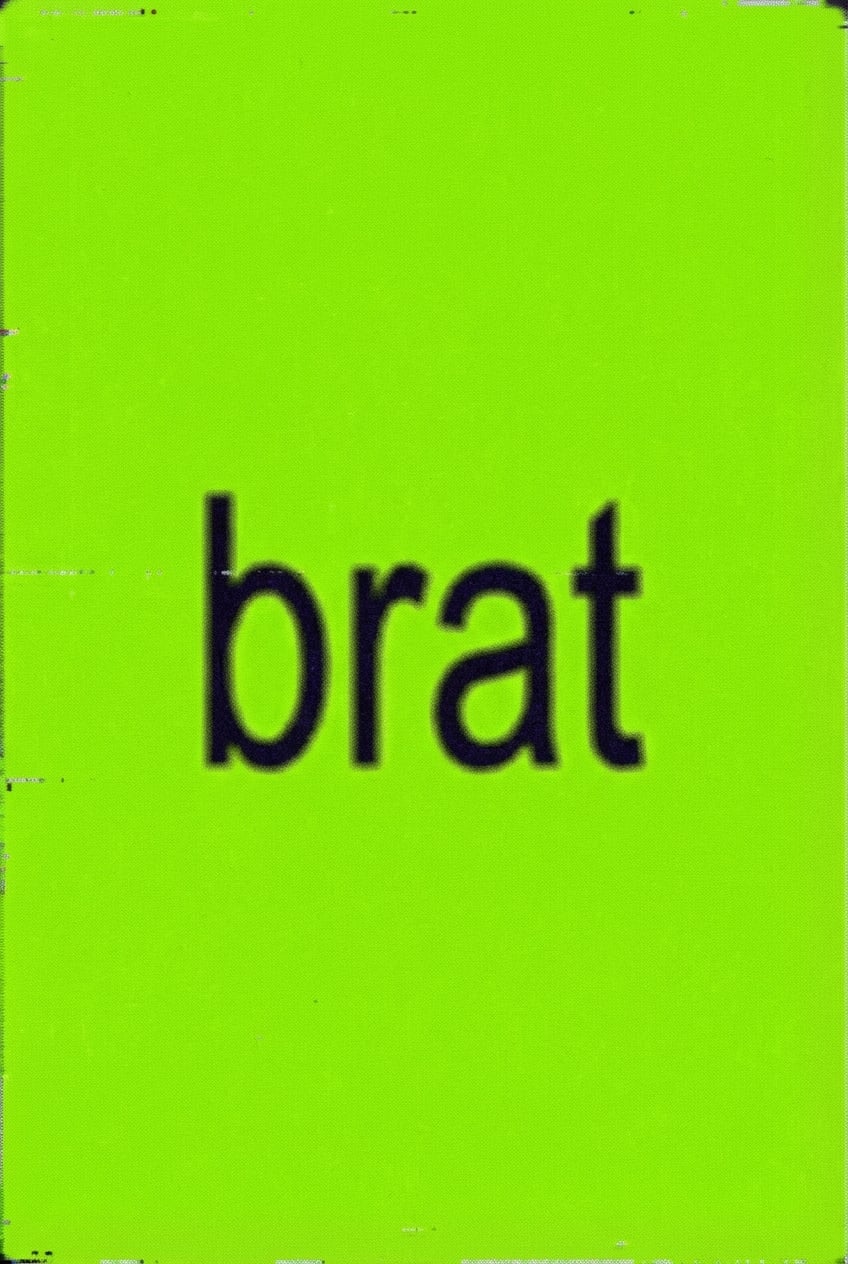 Brat Style Instagram Post - for wall decoration | poster.sh