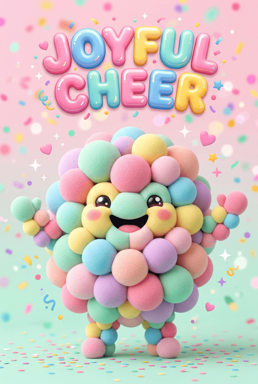 3d Bubble Text Digital Art - for online marketing | poster.sh