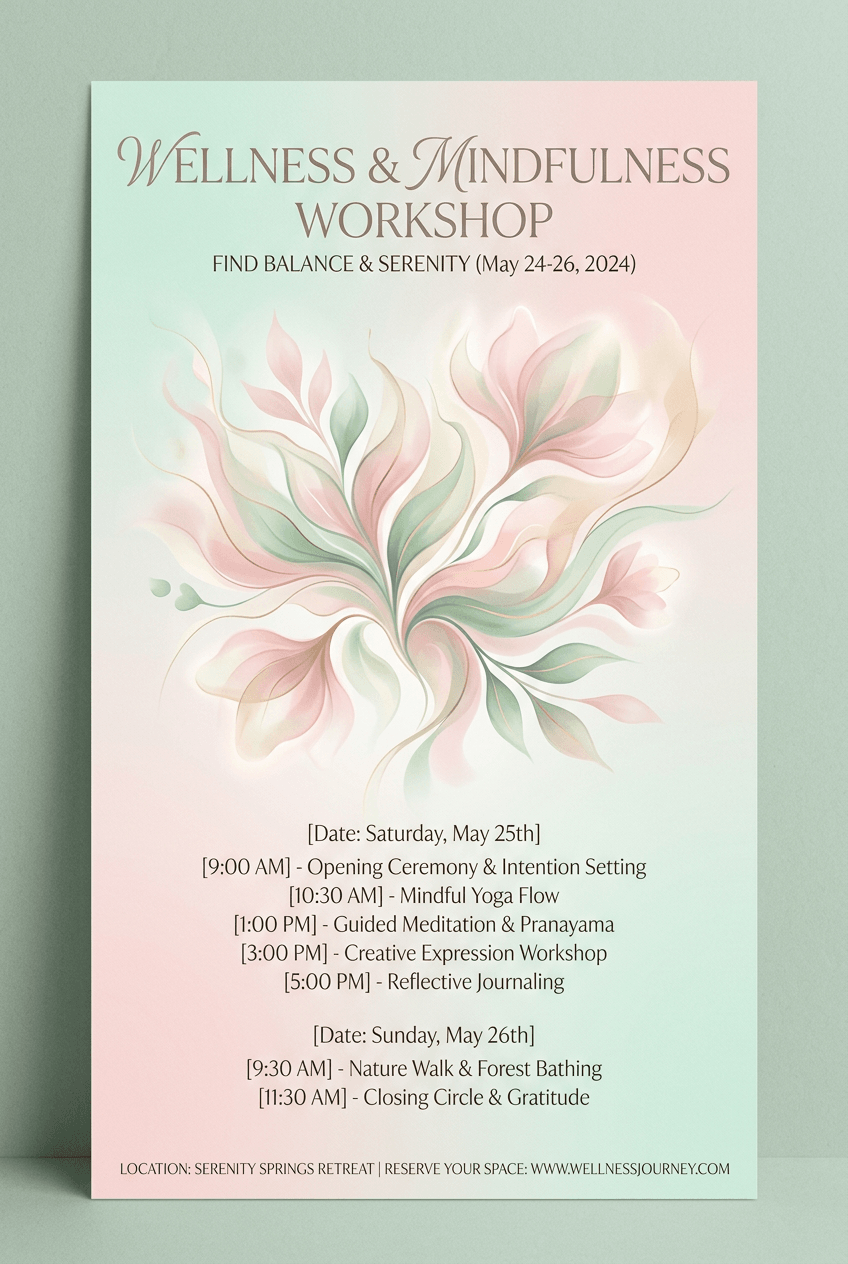 Dreamy Workshop - for wall decoration | poster.sh