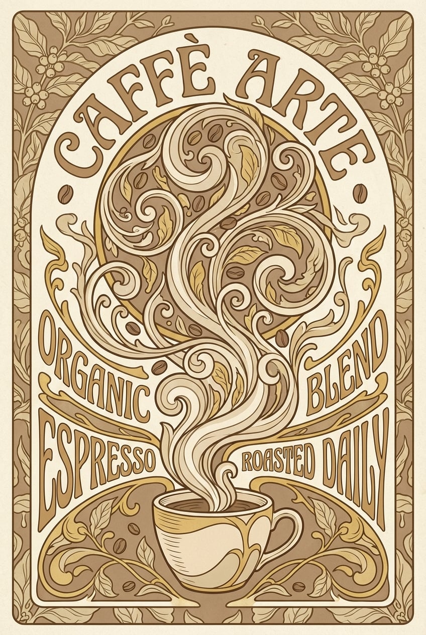 Interpretation of mucha Gallery Art - for wall decoration | poster.sh