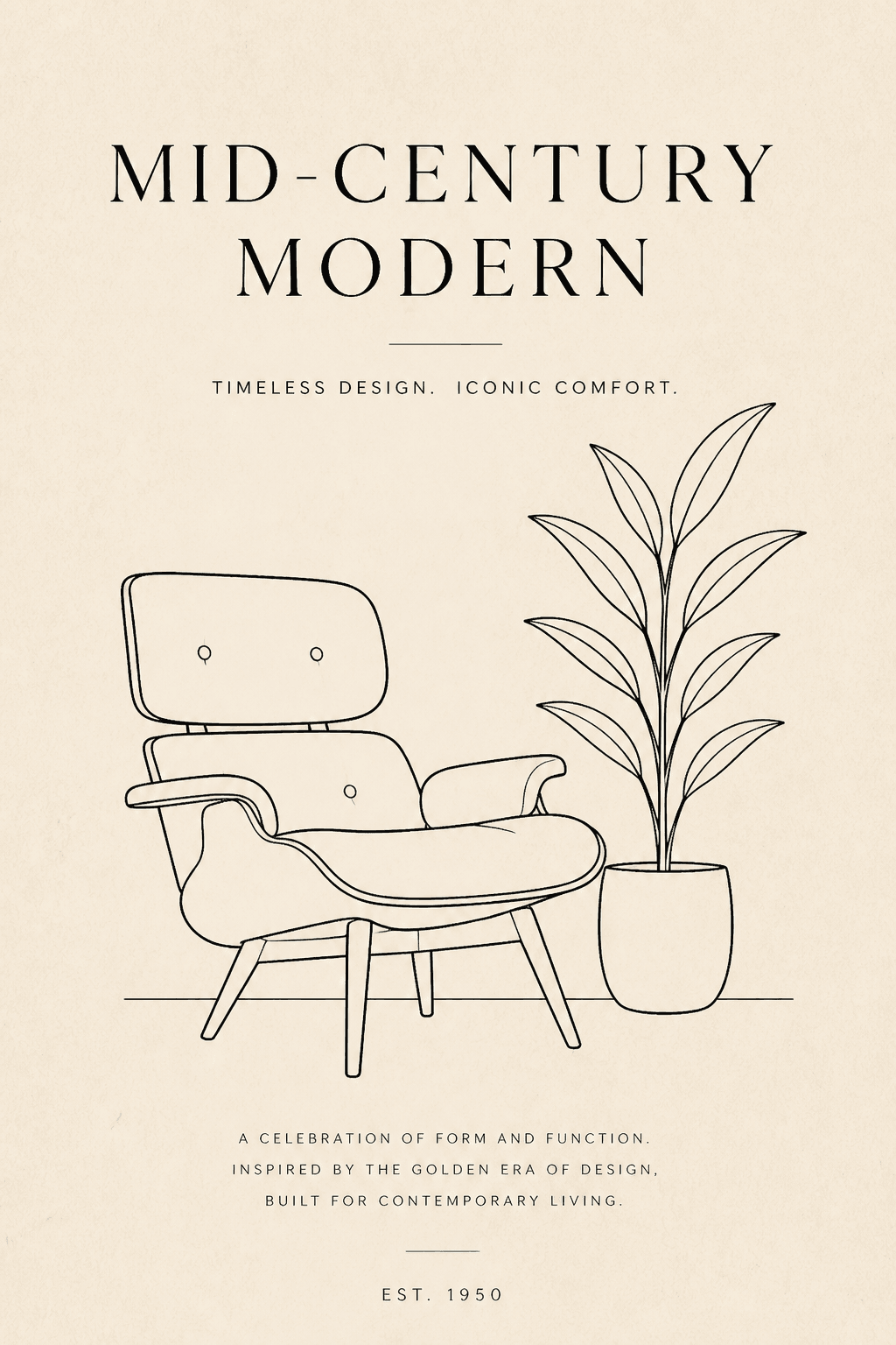 Line Art Portfolio - for wall decoration | poster.sh