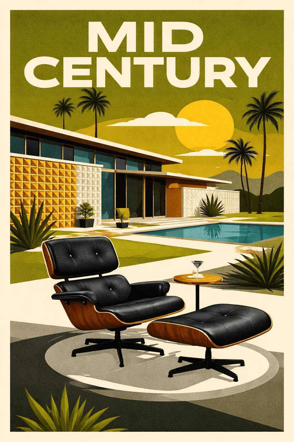 Mid Century Modern Portfolio - for wall decoration | poster.sh