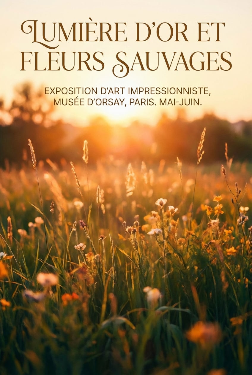 Impressionism Exhibition - for art shows | poster.sh