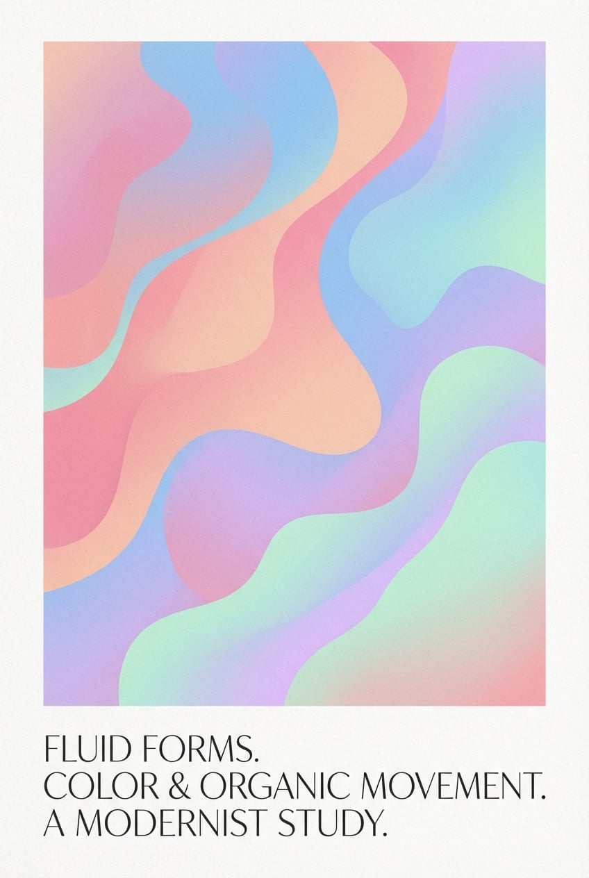 Abstract Gallery Art - for modern art collections | poster.sh